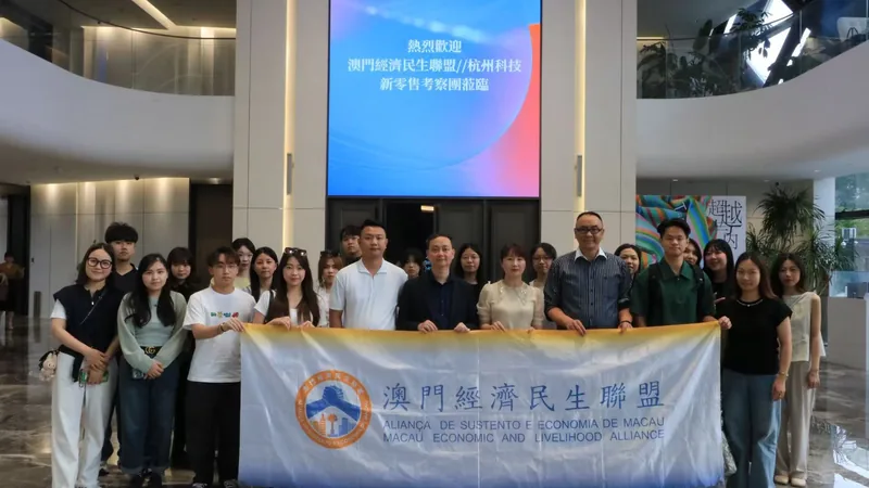 Macau delegation at the Wensli silk headquarters and a leading e-commerce operator, May 2025